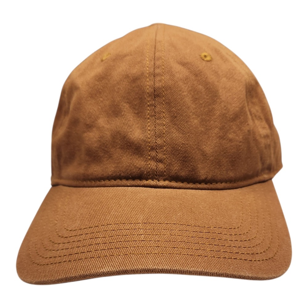 Furtalk Baseball Cap Size M‎ Brown Cotton Adjustable Dad Hat Minimalist Casual
